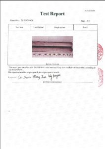 A453 660B 3 гэрчилгээ