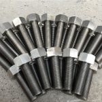 254smo uns s31254 en1.4547 боолт ба самар 1-1 / 2 "-8unx180mm утас саваа